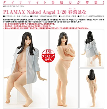 [product image]PLAMAX Naked Angel 1/20 Hana Haruna