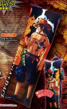 "One Piece" Big Cushion Portgas D. Ace Ver. 2 Back Style