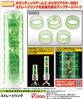 M.S.G Modeling Support Goods Storage Ring