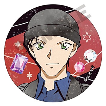 名探偵コナン 缶バッジ 赤井 ("Detective Conan" Can Badge Akai)