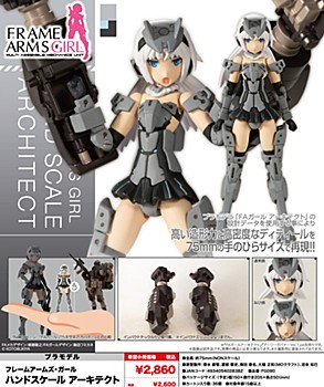 "Frame Arms Girl" Hand Scale Architect