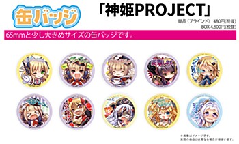 缶バッジ 神姫PROJECT 01 (Can Badge "Kamihime Project" 01)
