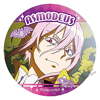 "Welcome to Demon School! Iruma-kun" Can Badge Asmodeus Alice