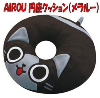 AIROU 円座クッション メラルー ("Monster Hunter" AIrou Circle Cleaner Melaleu)