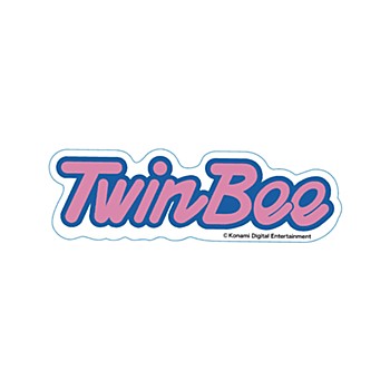 ツインビー ロゴステッカー ("TwinBee" Logo Sticker)