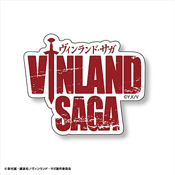 ヴィンランド・サガ ステッカー ロゴ 白 ("Vinland Saga" Sticker Logo White)