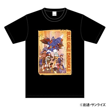 戦闘メカ ザブングル Tシャツ キービジュアル Lサイズ ("Blue Gale Xabungle" T-Shirt Key Visual (L Size))