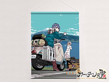 "Yurucamp Season 2" B2 Tapestry Kagamihara Nadeshiko & Shima Rin