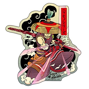 CAPCOM×B-SIDE LABEL ステッカー モンスターハンター ユクモノシリーズ(和風) (Capcom x B-Side Label Sticker "Monster Hunter" Yukumono Series (Japanese Style))