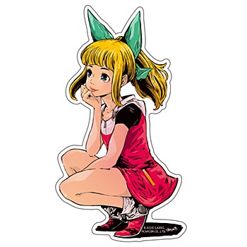 CAPCOM×B-SIDE LABEL ステッカー CAPCOMガール ロール (Capcom x B-Side Label Sticker Capcom Girl Roll)