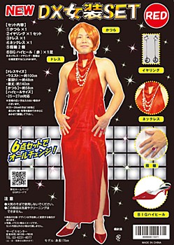 NEW DX女装セット レッド (New DX Female Clothing Set Red)