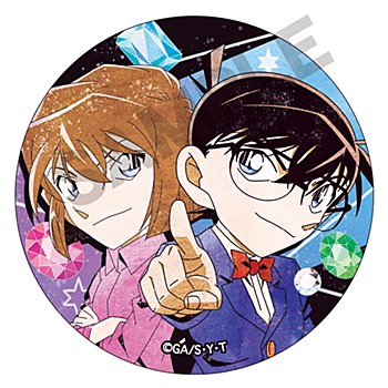"Detective Conan" Can Badge Conan & Haibara