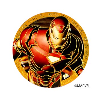 MARVEL 彫金メタルアートマグネット アイアンマン (MARVEL Engraving Metal Art Magnet Iron Man)