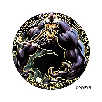 MARVEL Engraving Metal Art Magnet Venom