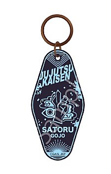 呪術廻戦 カーヴプレートキーホルダー 第一弾 五条悟 ("Jujutsu Kaisen" Curve Plate Key Chain Vol. 1 Gojo Satoru)