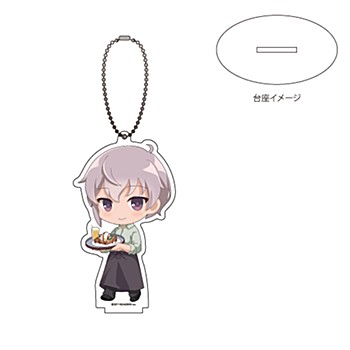 Acrylic Stand Key Chain "MakeS Morning Make System" 07 Sei Cafe Ver. (Mini Chara)