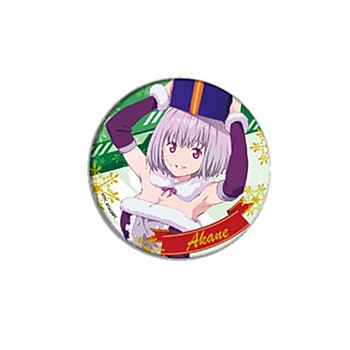 Can Badge "SSSS.Gridman" 08 Shinjo Akane Christmas Ver.