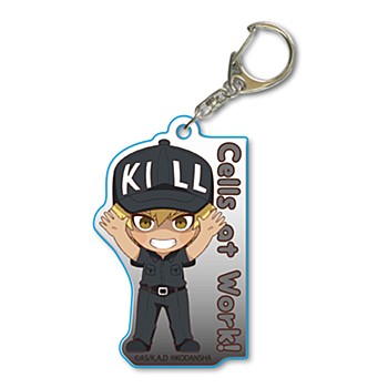 "Cells at Work!" Banzai Acrylic Key Chain Killer T Cell