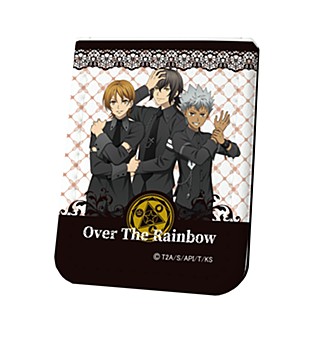 Leather Sticky Book "King of Prism -Shiny Seven Stars-" 14 Over The Rainbow Black Costume Ver.