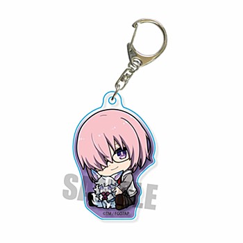 "Fate/Grand Order -Absolute Demonic Battlefront: Babylonia-" GyuGyutto Acrylic Key Chain Mash Kyrielight