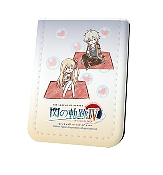 Leather Sticky Book "The Legend of Heroes: Trails of Cold Steel IV -The End of Saga-" 04 Crow & Alisa (Graff Art Design)