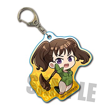 "The Seven Deadly Sins: Dragon's Judgement" Action Series Acrylic Key Chain Diane