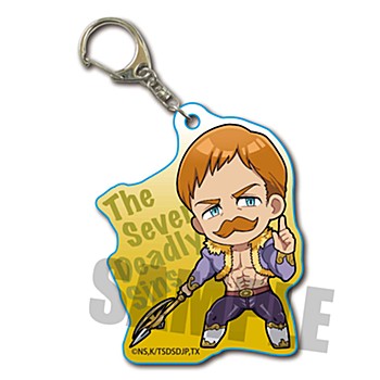 "The Seven Deadly Sins: Dragon's Judgement" Action Series Acrylic Key Chain Escanor