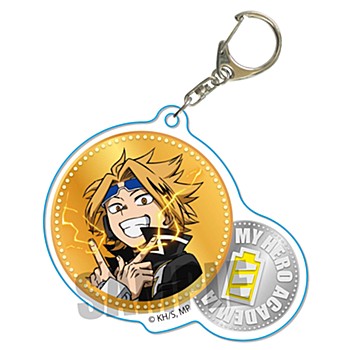 "My Hero Academia" Chara Medal Acrylic Key Chain Kaminari Denki