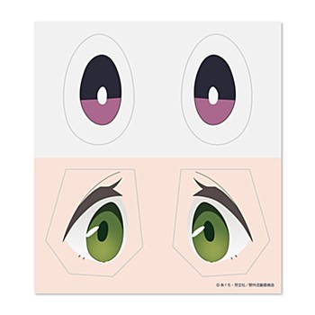 ゆるキャン△ SEASON2 GG3 耐ステッカーセット リンとイヌ子の目 ("Yurucamp Season 2" GG3 Durable Sticker Set Rin & Inukou’s Eye)