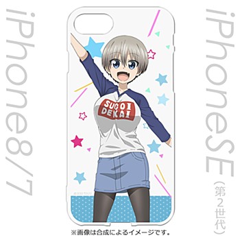 宇崎ちゃんは遊びたい！ iPhoneSE(第2世代)/8/7ケース 宇崎花 私服 ("Uzaki-chan Wants to Hang Out!" iPhoneSE (2nd Generation)/8/7 Case Uzaki Hana Casual Outfit)