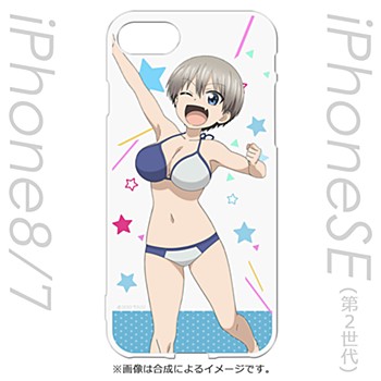 "Uzaki-chan Wants to Hang Out!" iPhoneSE (2nd Generation)/8/7 Case Uzaki Hana Swimwear