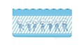 合皮チケットホルダー(ホワイト) ドリフェス！R 01 集合デザイン(グラフアートデザイン) (Synthetic Leather Ticket Holder (White) 