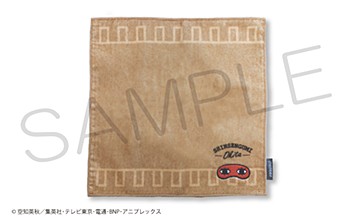 銀魂 モチーフ柄ハンドタオル 沖田総悟 ("Gintama" Motif Pattern Hand Towel Okita Sougo)