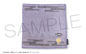 銀魂 モチーフ柄ハンドタオル 高杉晋助 ("Gintama" Motif Pattern Hand Towel Takasugi Shinsuke)
