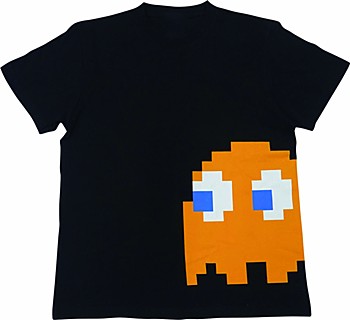 PAC-MAN Tシャツ クライド ブラック Mサイズ ("Pac-Man" T-shirt Clyde Black (M Size))