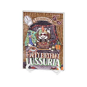Acrylic Art Board A5 Size "Reborn!" 17 Birthday Ver. Lussuria (Graff Art Design)