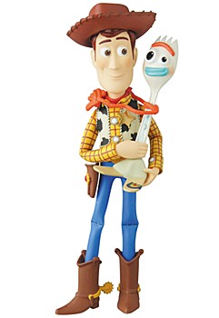UDF TOY STORY 4 WOODY & FORKY (UDF "Toy Story 4" Woody & Forky)