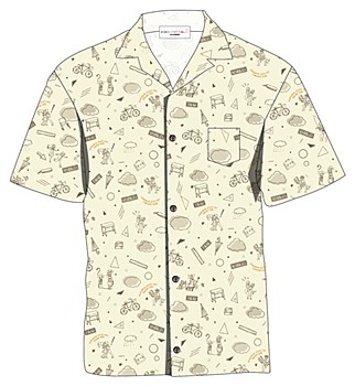 からかい上手の高木さん2 高木さん アロハシャツ Lサイズ ("Teasing Master Takagi-san 2" Takagi-san Aloha Shirt (L Size))