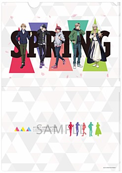TV Animation "A3!" Clear File Spring Ver.
