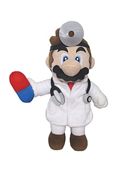 "Dr. Mario World" Plush DMP01 Dr. Mario (S Size)