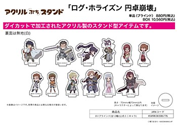 Acrylic Petit Stand "Log Horizon: Destruction of the Round Table" 01 Official Mini Character