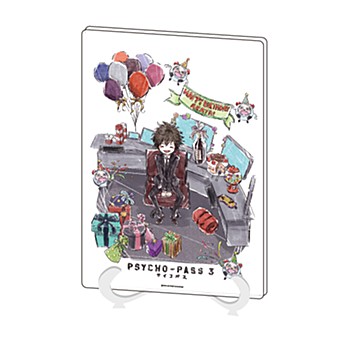 Acrylic Art Board A5 Size "Psycho-Pass 3" 01 Shindo Arata Birthday Ver. (Graff Art Design)
