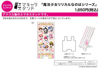 スマキャラスタンド 魔法少女リリカルなのはシリーズ 01 集合デザイン イースターVer.(ミニキャラ) (Sma Chara Stand "Magical Girl Lyrical Nanoha" Series 01 Group Design Easter Ver. (Mini Character))