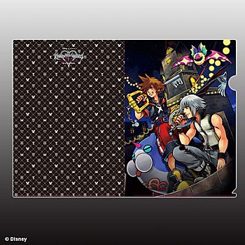 キングダムハーツ 3Dドリームドロップディスタンス クリアファイル B ("Kingdom Hearts" 3D Dream Drop Distance Clear File B)
