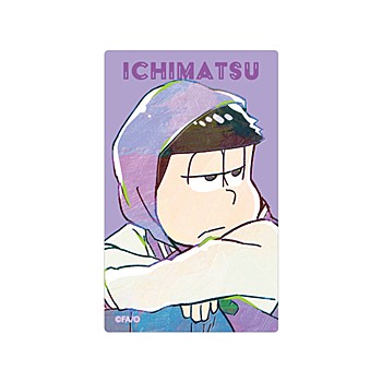 "Osomatsu-san" Ani-Art Vol. 3 Card Sticker Ichimatsu