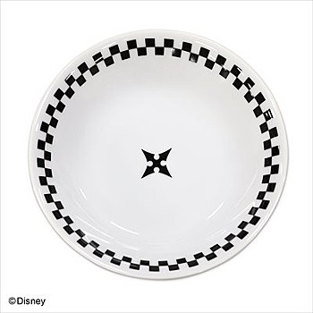 "Kingdom Hearts" Plate L Size Roxas White