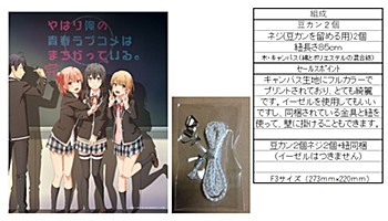 "Yahari Ore no Seishun Love-come wa Machigatteiru. Kan" Key Visual Canvas Panel