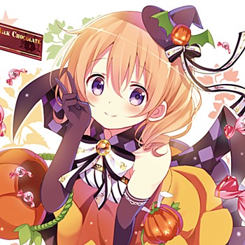 "Gochumon wa Usagi Desu ka? Bloom" Cushion Cover Cocoa Halloween