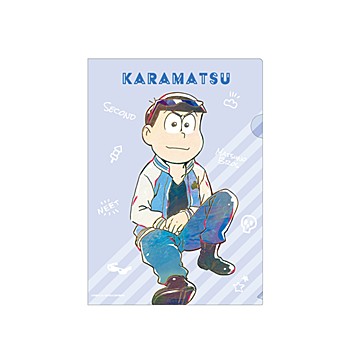 "Osomatsu-san" Ani-Art Vol. 3 Clear File Karamatsu