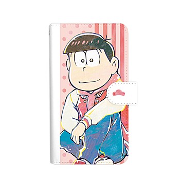 おそ松さん おそ松 Ani-Art第3弾手帳型スマホケース Mサイズ